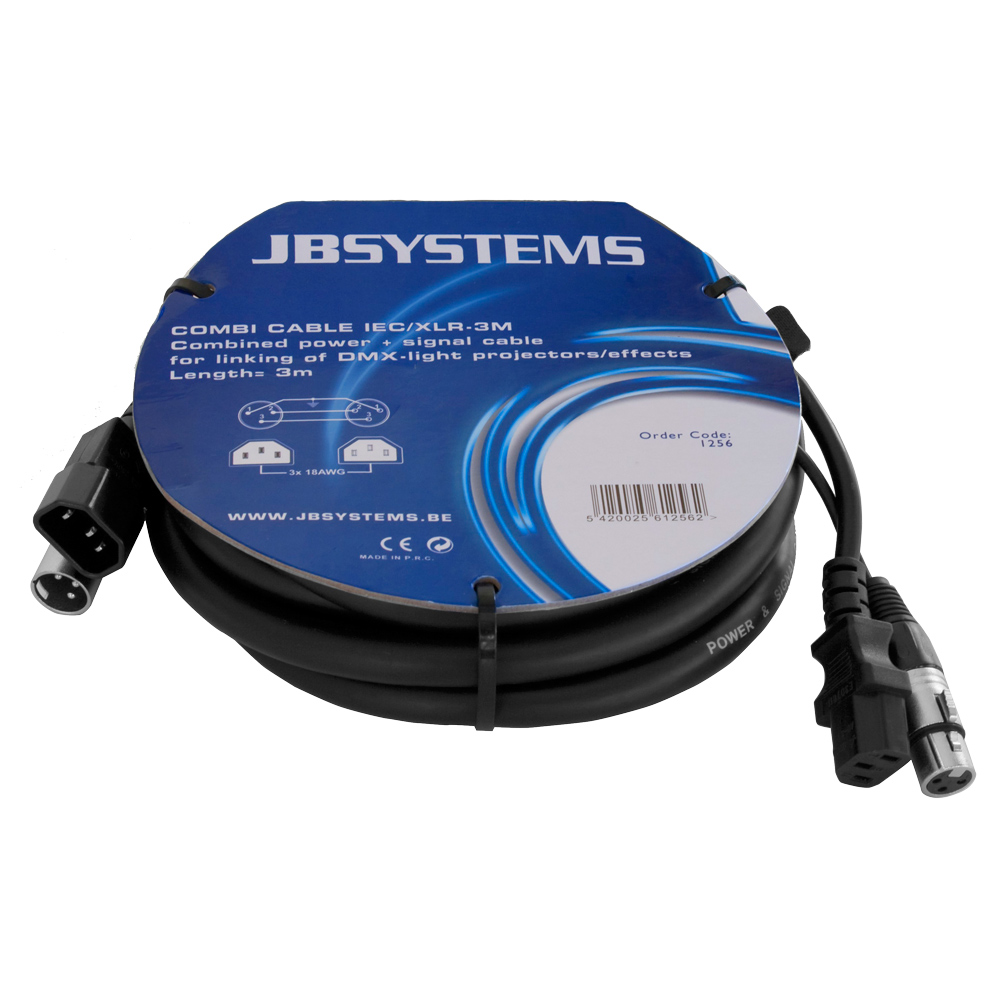 Combi IEC Cable COMBI IECXLR-10M