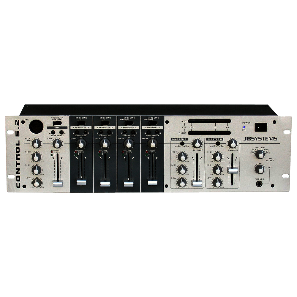 6CH Rack DJ Mixer Control5.2